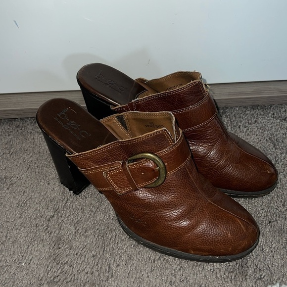 BOC Born Heeled Clogs Size 10 or 42 - Picture 1 of 7